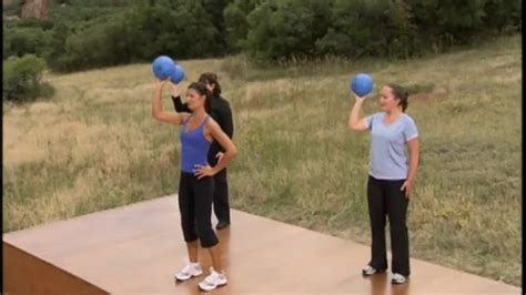 Beginner Toning Ball Upper Body Workout Gaia
