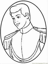 Cinderella Prince Coloring Pages Charming Getdrawings sketch template