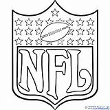 Coloring Football Pages Stadium Getdrawings Field sketch template