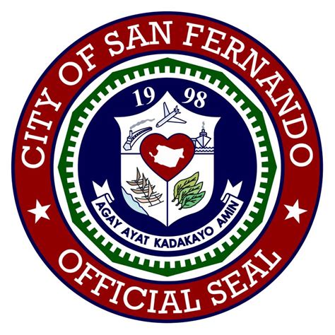 city seal city government  san fernando la union