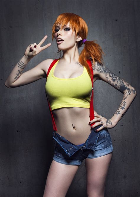 Tattooed Misty Cosplay Sexy Girl By Allthatisepic