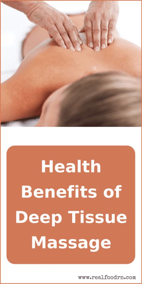 health benefits of deep tissue massage in 2020 deep tissue massage