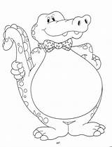 Coloriages Adultes Alligator sketch template