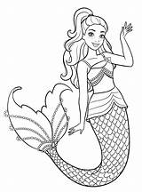 Mermaid Meerjungfrau Youloveit Sirena Malvorlage Print Unicorn sketch template