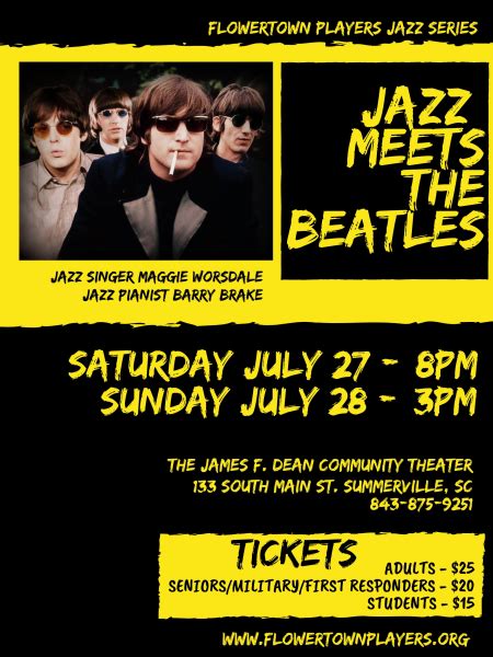 Jazz Meets The Beatles Sc Arts Hub