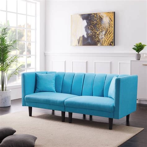 Convertible Sofa Sleeper Bed Loveseat Twin Sofa Bed With Armrest