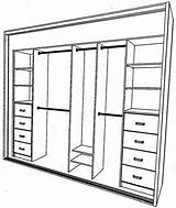 Organisation Closet sketch template