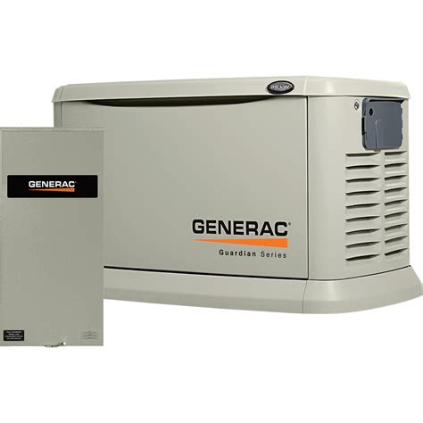 shipping generac guardian air cooled standby generator kw lpkw ng  amp