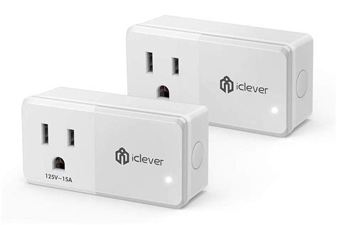 iclever smart plug wi fi mini outlet smart plug pricing nears rock