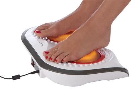 rolling foot massager with infrared heat sharper image