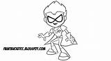 Titans Teen Coloring Robin Go Pages Printable Clip Clipart Paint Line Book sketch template