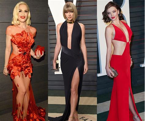 Most Daring Dresses From The Oscars After Parties Australian Women S