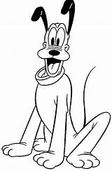 Pluto Coloring Pages Drawing Disney Dog Christmas Drawings Face Mickey Mouse Colouring Printable Color Easy Planet Getdrawings Draw Sketch Getcolorings sketch template