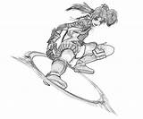 Tira Coloring Pages Soulcalibur Ability sketch template