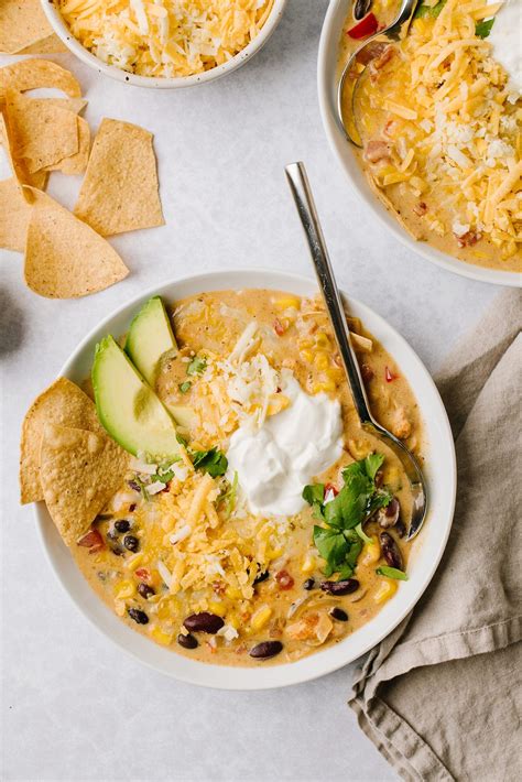 creamy chicken tortilla soup with step by step instructions baked bree