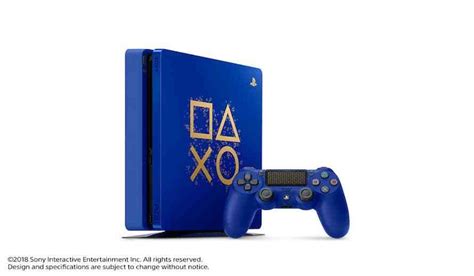sony announces limited edition blue ps  part  days  play promotion cogconnected
