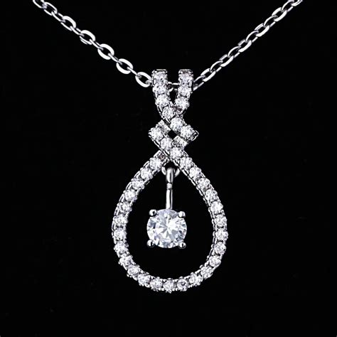 micro pave cz fancy necklace pendant designs  girls  silver