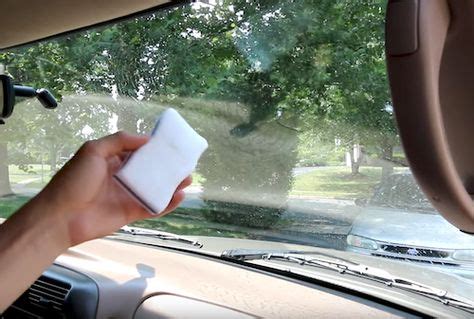 secret method  cleaning    windshield