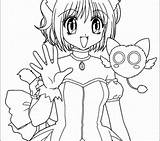 Coloring Anime Pages Neko Getcolorings sketch template