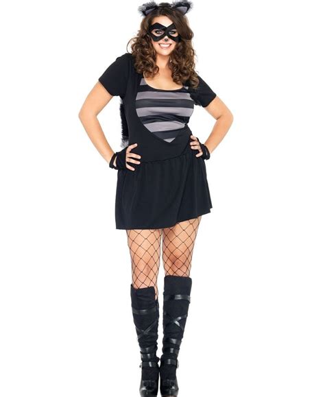 Risky Raccoon Costume Plus Size Leg Avenue 83881x