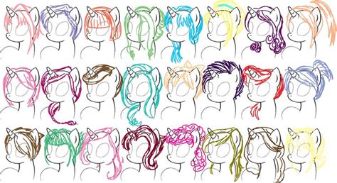 mlp hairstyles art pinterest how to draw drawings and ponies