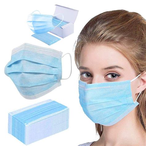 ply disposable face masks box   lodgingsupplycom