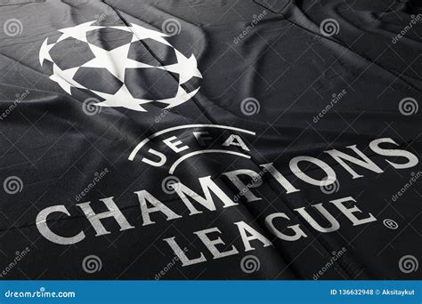 champions league flag editorial stock photo illustration  flag