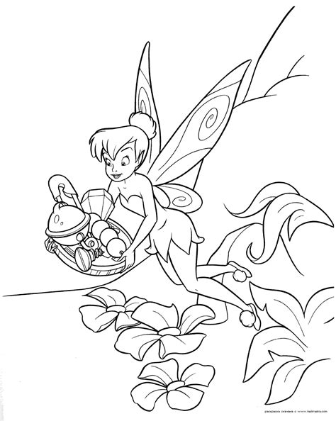 tinker bell  coloring pages