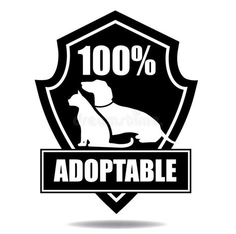 dog  cat  adoption illustration stock illustration illustration  drawing sign