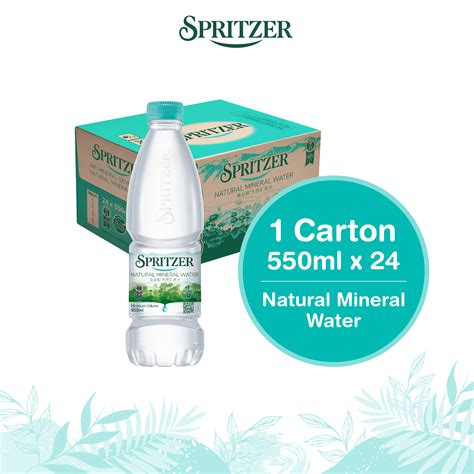 spritzer natural mineral water ml   spritzer  shop