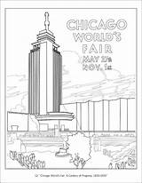 Chicago Coloring Book Books sketch template