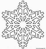 Snowflake Coloring Pages Printable Winter Kids Christmas Frozen Realistic Snowflakes Print Pattern Cool2bkids Template Color Patterns Sheets Adult Simple Easy sketch template