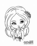 Jadedragonne Dragonne Earings Sarahcreations Cutie Coloriages Stamps Traditionnal Colouring sketch template