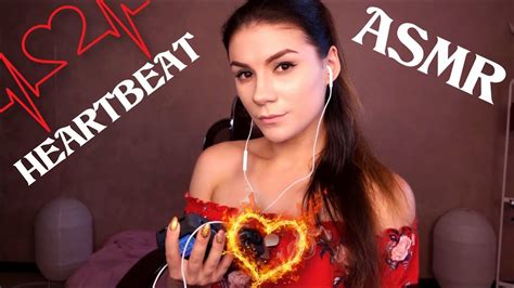 asmr 💕relaxing heartbeat 💖 and breathing listen to my