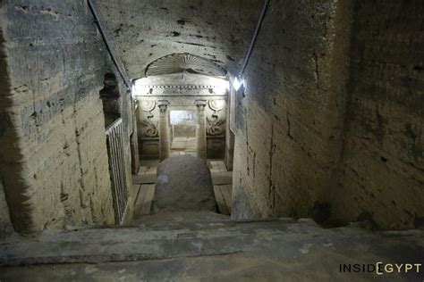 catacombs  kom el shoqafa  egypt