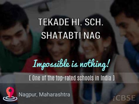 tekade  sch shatabti nag secondary school nagpur admissions