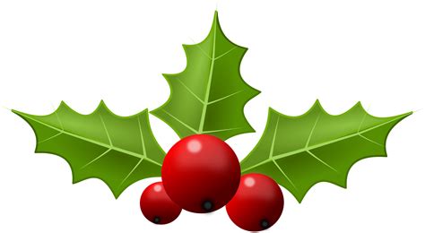 holly leaves clipart    clipartmag