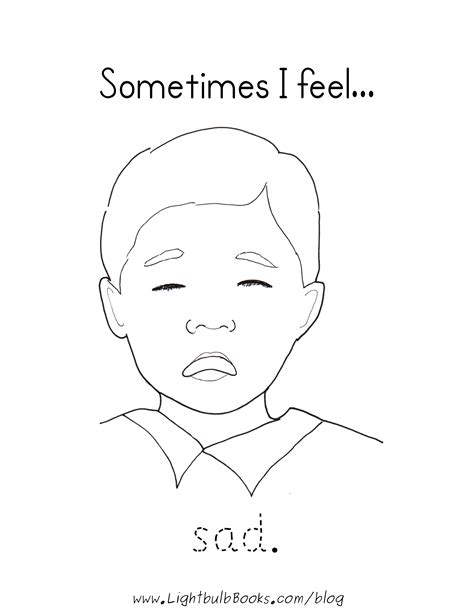 sad face coloring page coloring home