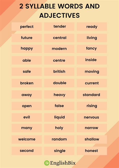 syllables examples  grade