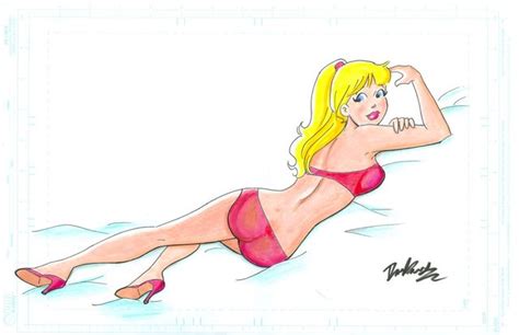 Betty Cooper Pinup Pose Betty Cooper Porn Luscious
