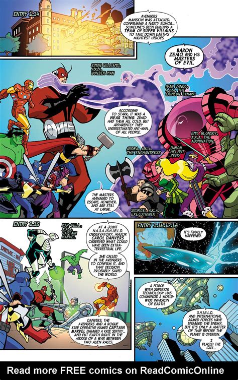 Marvel Universe Avengers Earth S Mightiest Heroes Issue 1