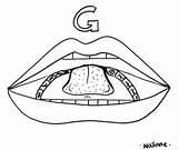 Articulation Phonology Mouths sketch template