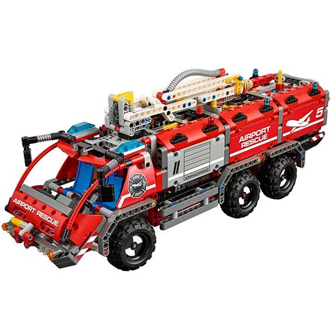 buy legotechnic airport rescue vehicle  building kit  piece