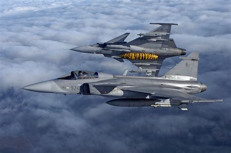 saab gripen  successful fighter jet blog  flight aerospace  defense news