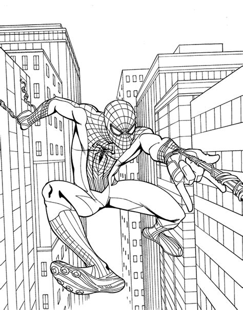 spider man  coloring book art  behance