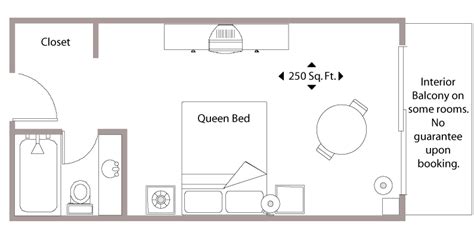 Floor Plan Standard 1q Banff Ptarmigan Inn