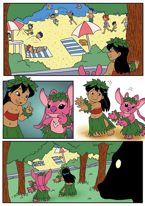 on the beach 1 lilo and stitch furry page 17 of 19 8muses