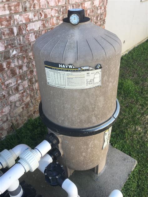 hayward pool canister filter system  extra filters  sale  wylie tx miles buy  sell