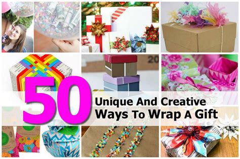 unique  creative ways  wrap  gift