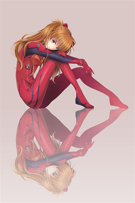 Souryuu Asuka Langley Neon Genesis Evangelion Mobile Wallpaper By